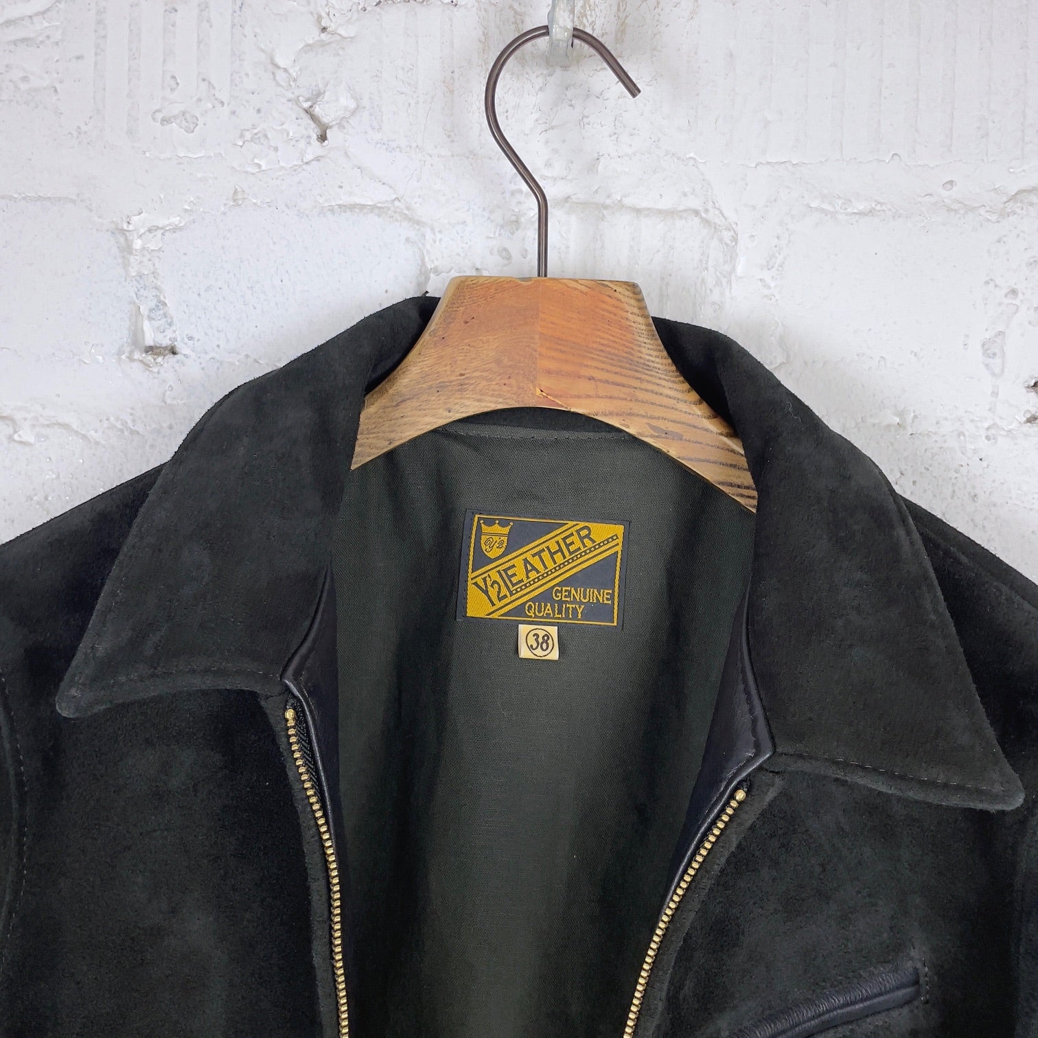 y'2 leather | steer suede single riders black (tr-65) - Image 5