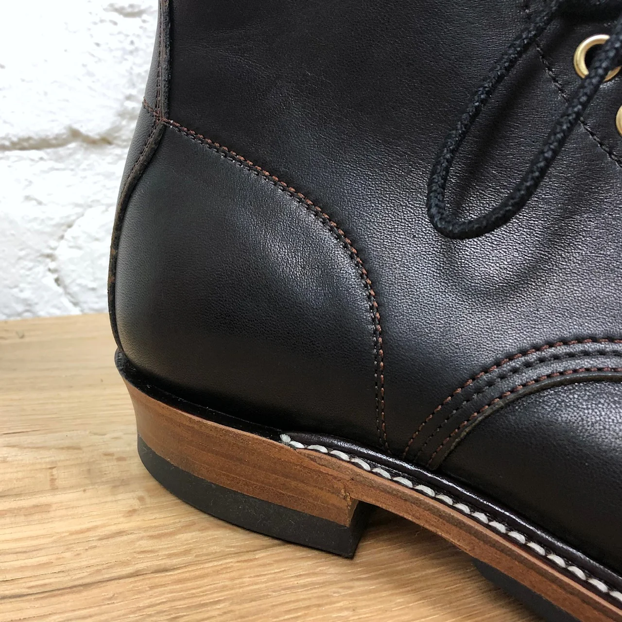 y'2 leather | vege chrome horse work boots black (vs-02) - Image 4