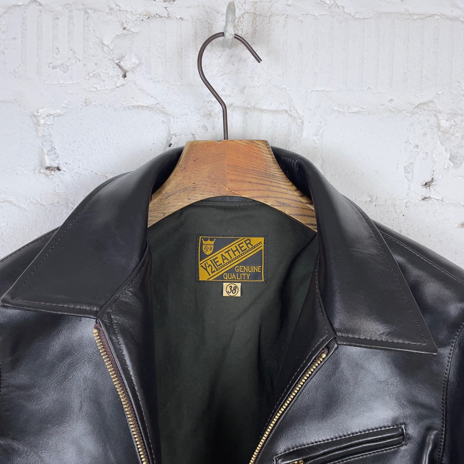 y'2 leather | vintage horse light single riders black (pr-65) - Image 4