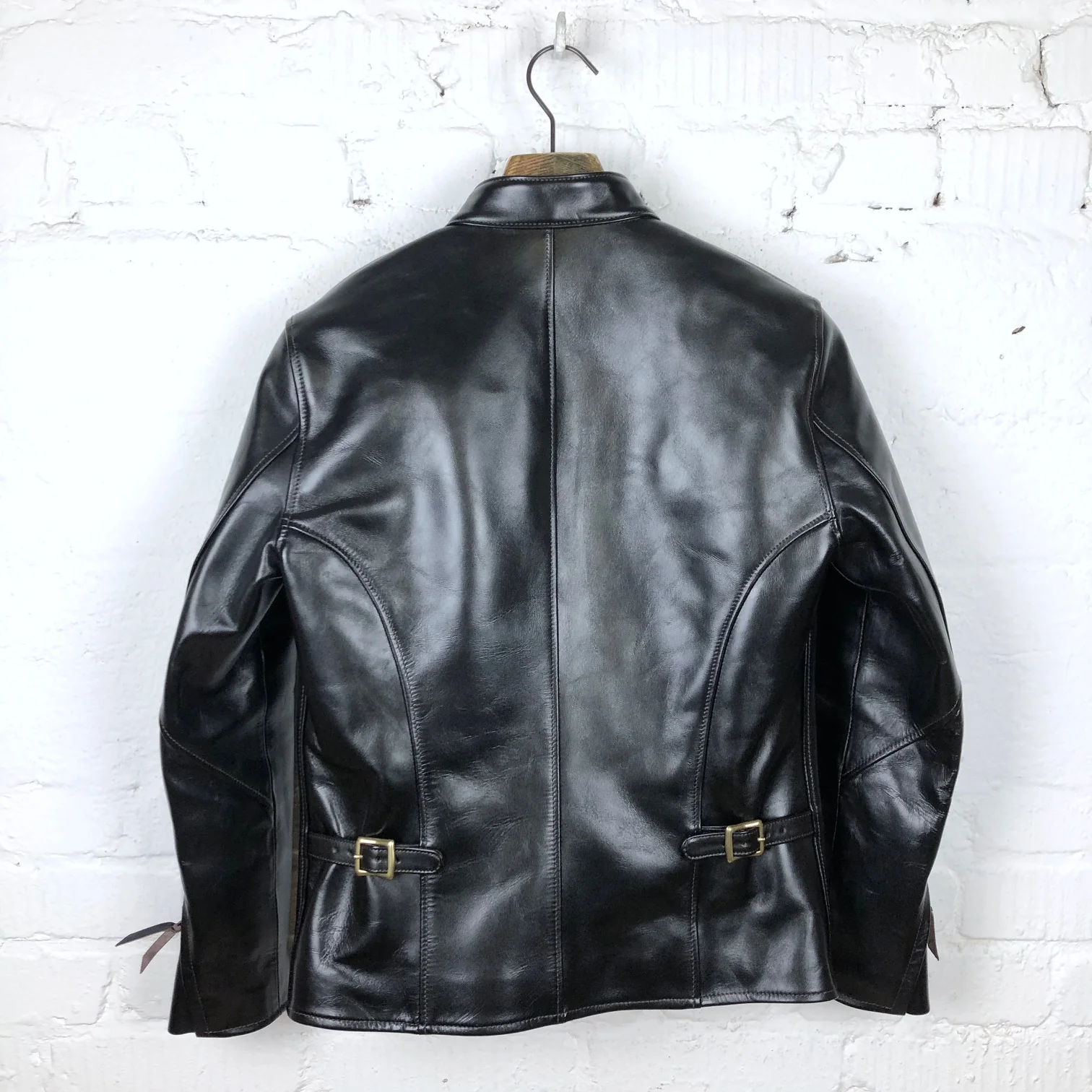 y'2 leather | vintage horse single riders black (hr-41) - Image 5