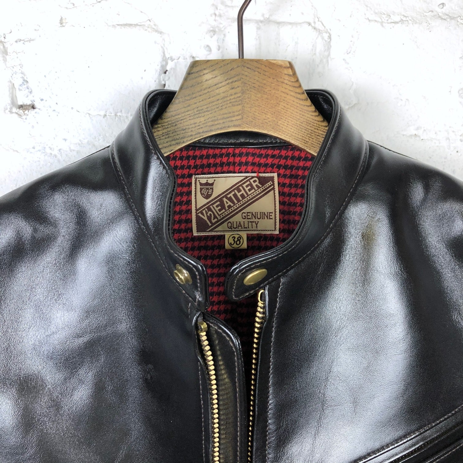 y'2 leather | vintage horse single riders black (hr-41) - Image 6