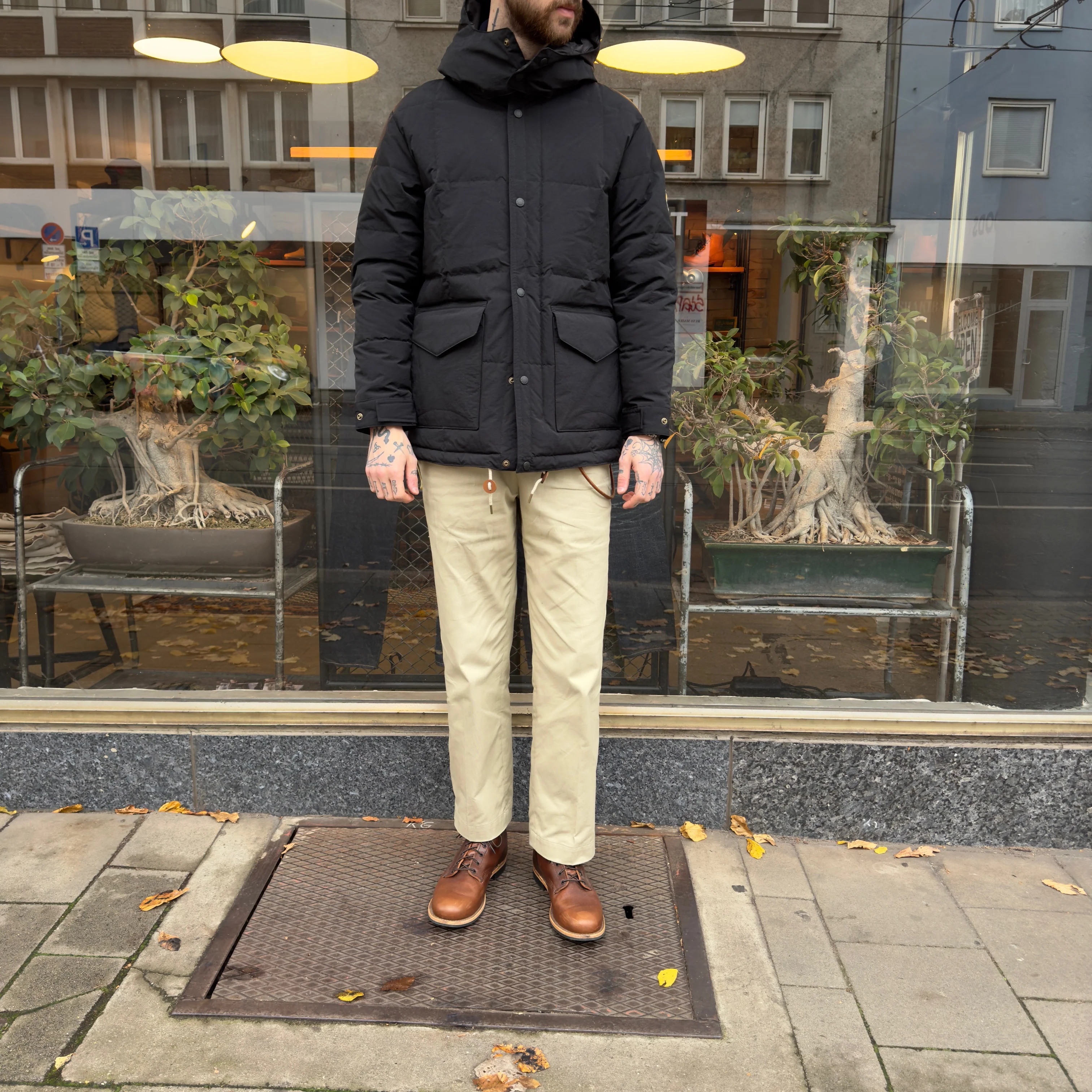 zanter | 6740 down parka vintage 1956 - black - Image 3
