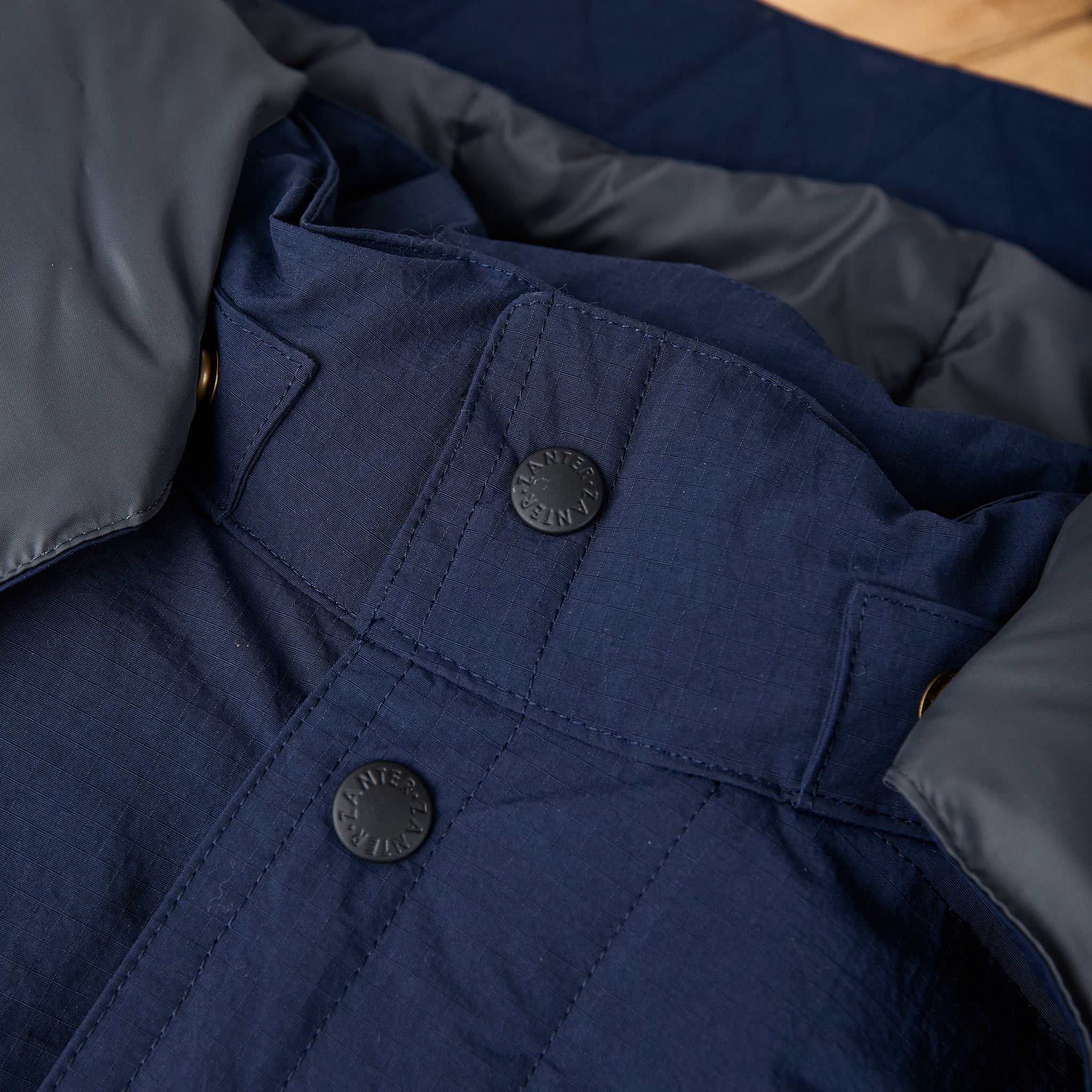 zanter | 6740 down parka vintage 1956 - navy - Image 4