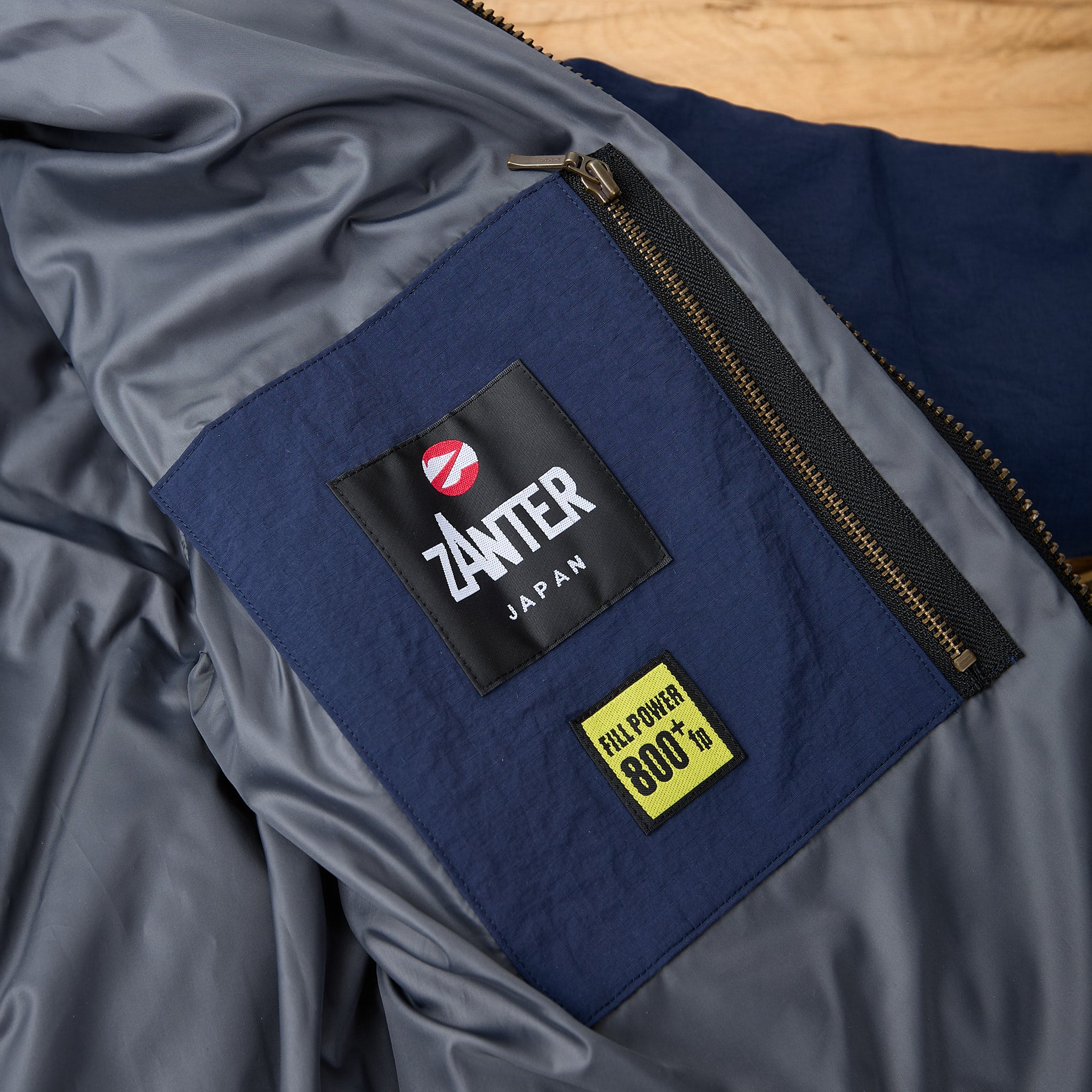 zanter | 6740 down parka vintage 1956 - navy - Image 7