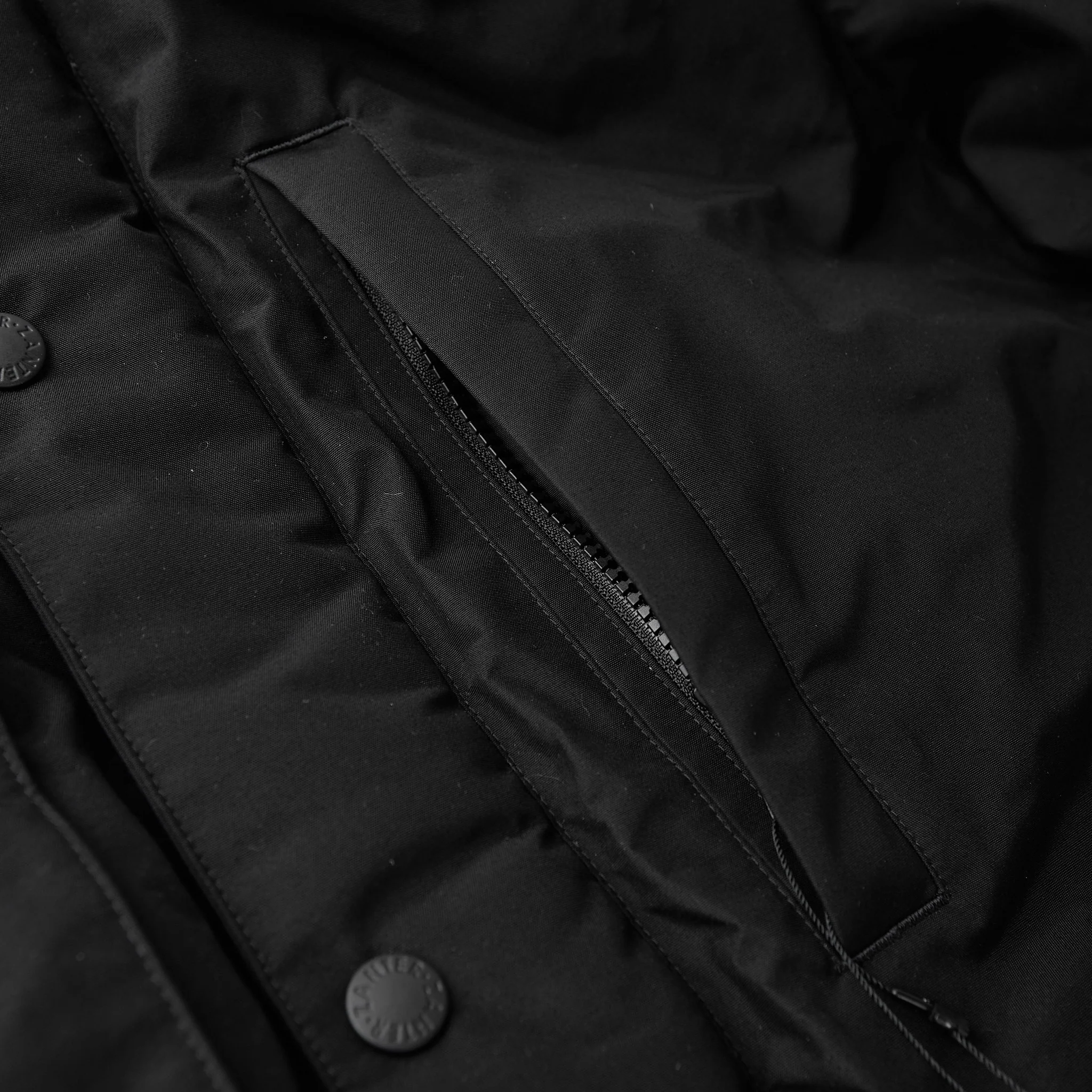 zanter | jp-6720 zanter antarctic research expedition down parka jacket - black - Image 5