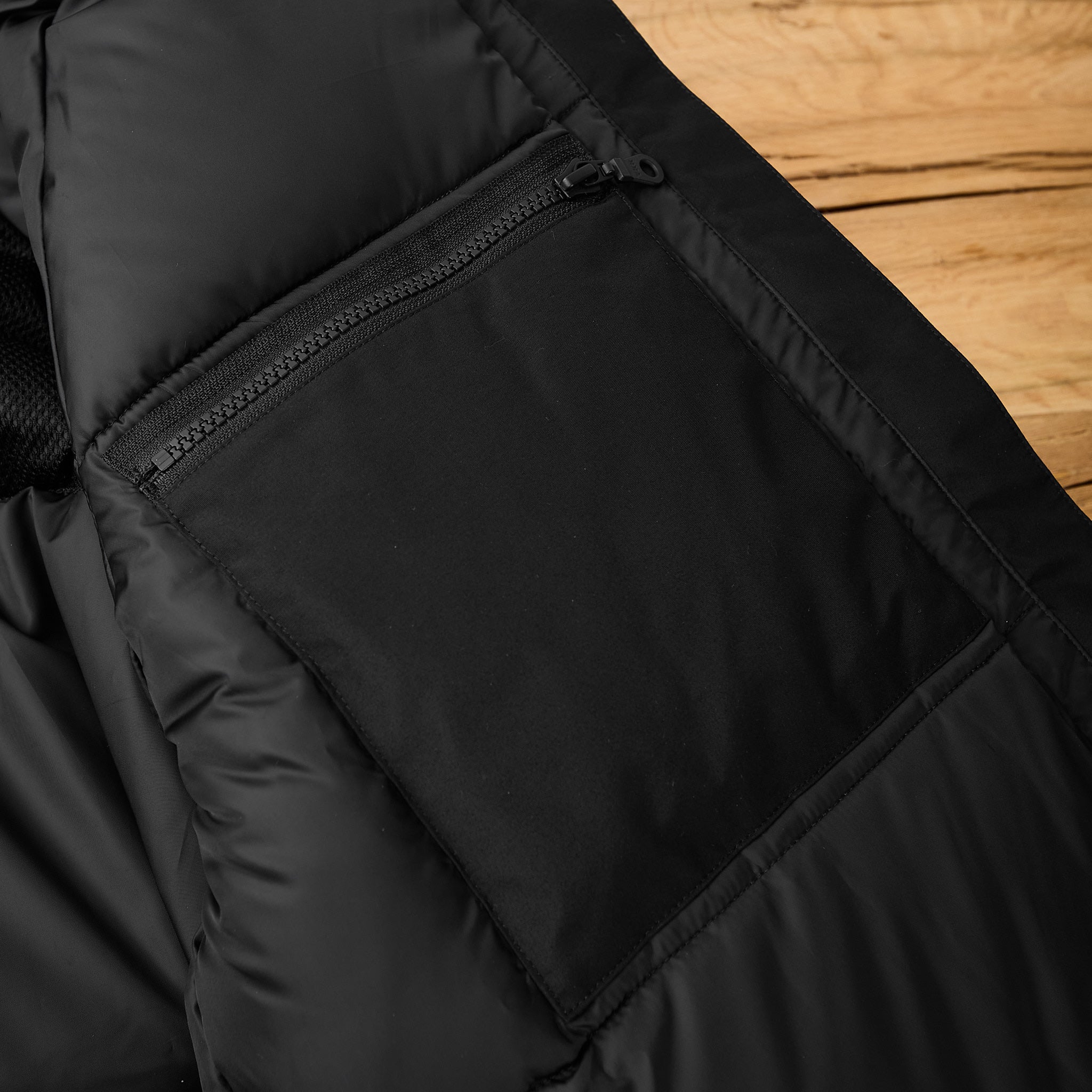 zanter | jp-6720 zanter antarctic research expedition down parka jacket - black - Image 8