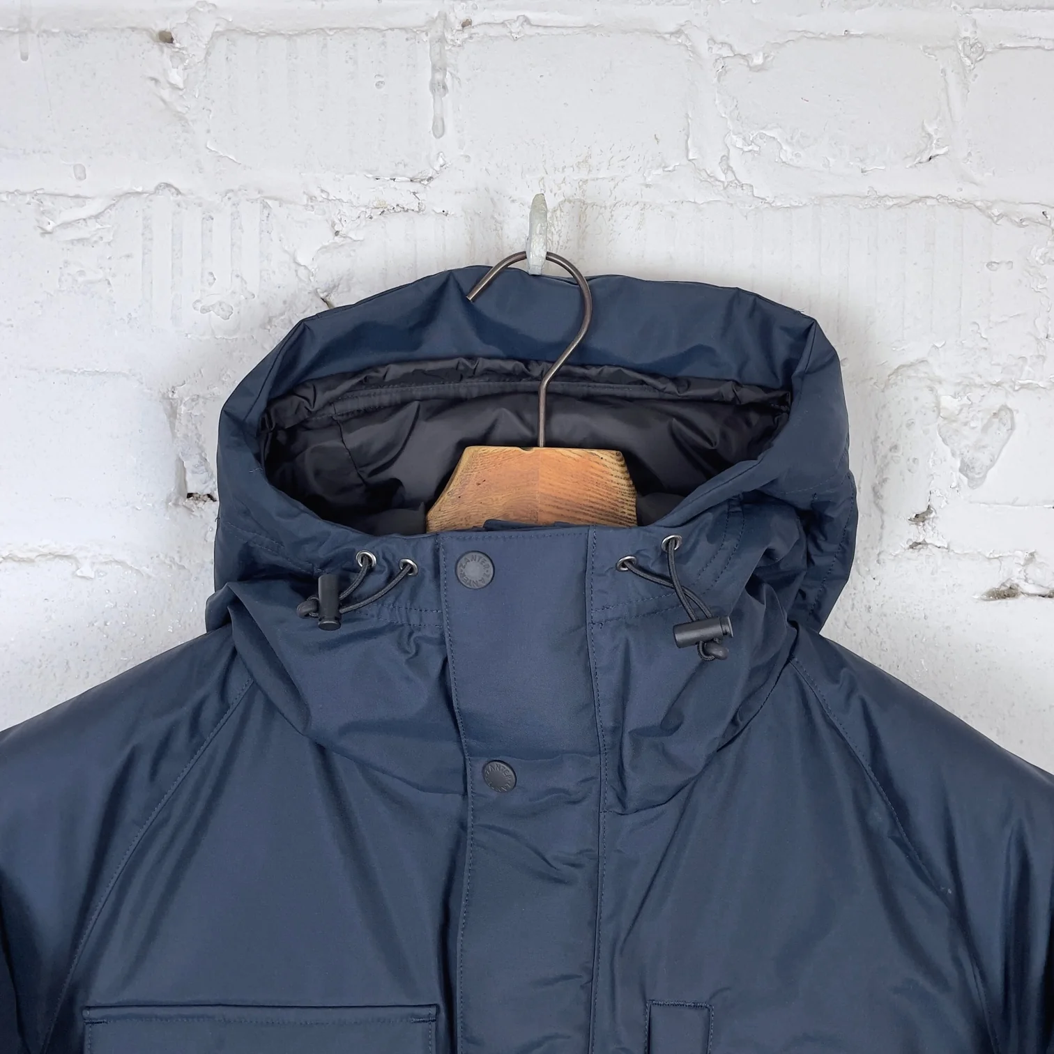 zanter | jp-6720 zanter antarctic research expedition down parka jacket - navy - Image 5